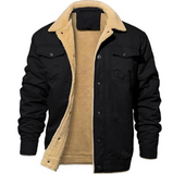 Veste fourrée style anglais pour homme - Livraison offerte