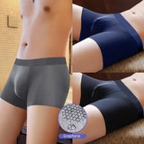 Lot de 5 boxers en soie glacée - Livraison offerte