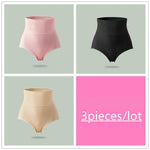 Lot de 3 Culottes Ventre Plat en Graphène Anti-bactérien