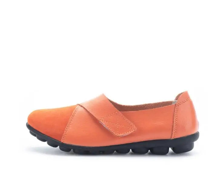 Mocassins orthopédiques en cuir pour femme