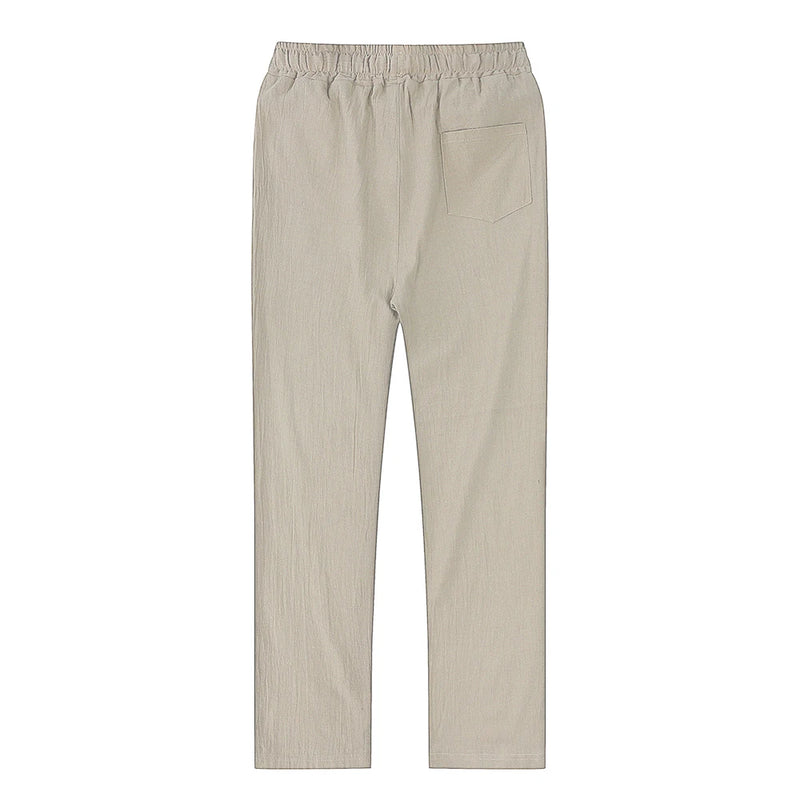 Pantalon en lin respirant pour homme