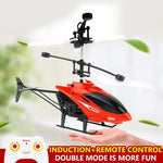Mini avion télécommandé pour enfant, hélicoptère volant