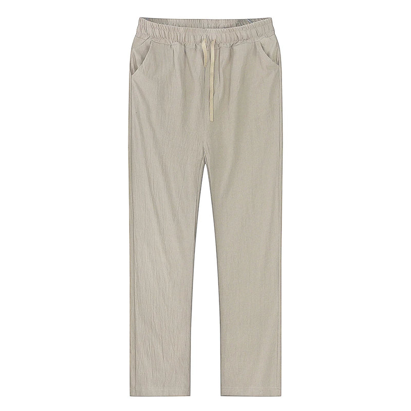 Pantalon en lin respirant pour homme