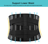 Ceinture de soutien lombaire et correction du bassin réglable