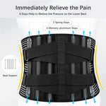Ceinture de soutien lombaire et correction du bassin réglable