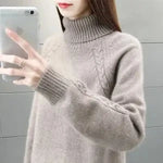 Pull à col roulé pour femme - Nouvelle Collection Automne Hiver - Livraison offerte