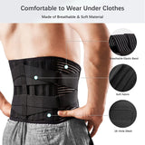 Ceinture de soutien lombaire et correction du bassin réglable