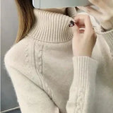 Pull à col roulé pour femme - Nouvelle Collection Automne Hiver - Livraison offerte