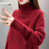 Pull à col roulé pour femme - Nouvelle Collection Automne Hiver - Livraison offerte