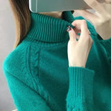Pull à col roulé pour femme - Nouvelle Collection Automne Hiver - Livraison offerte