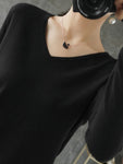 Pull col en V pour femme - Collection Printemps Été 2024 - Livraison offerte
