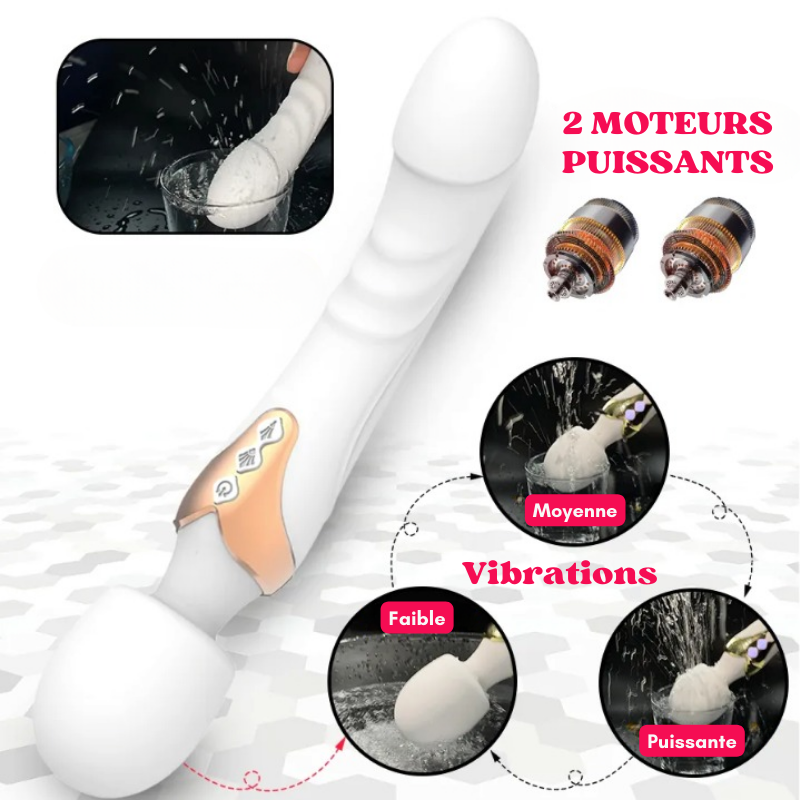 Venus - Vibromasseur 3 en 1 -  10 Modes de plaisir