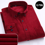 Chemise en velours côtelé - Homme