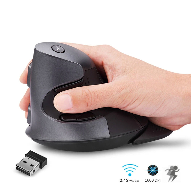 Souris sans fil deluxe ergonomique - Livraison Offerte