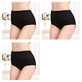 Lot de 3 Culottes abdominales en coton pour femmes