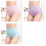 Lot de 3 Culottes abdominales en coton pour femmes