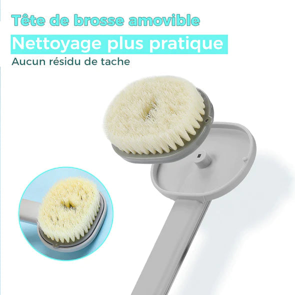 Brosse de nettoyage pour bain