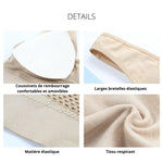 Brassière respirante sans couture
