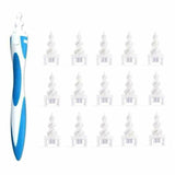 Nettoyeur d'oreille spirale réutilisable - Anti-douleur