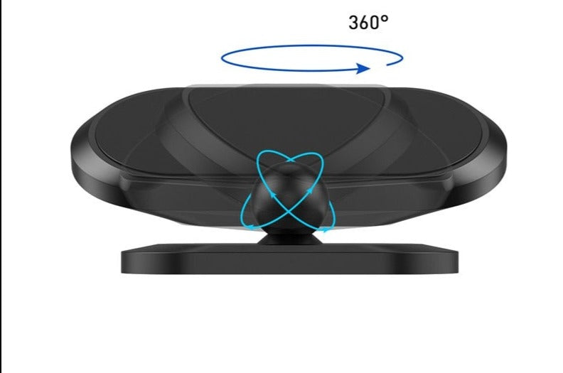 Support magnétique rotatif pour smartphone