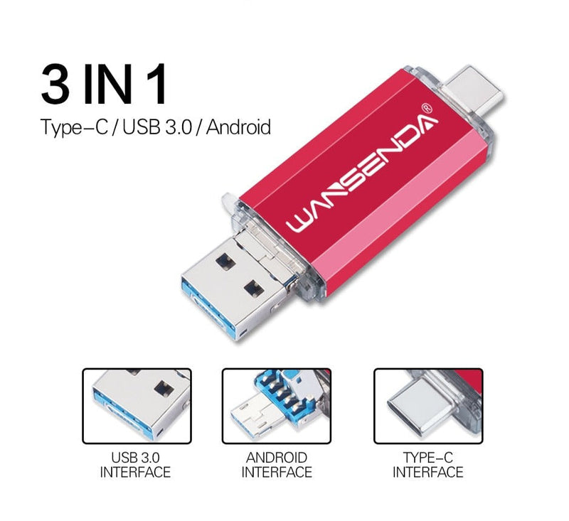 Clé USB multifonction 64Gb