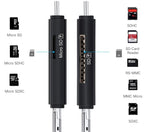 Lecteur de Carte 3-en-1 Micro USB - USB - Type C pour Android