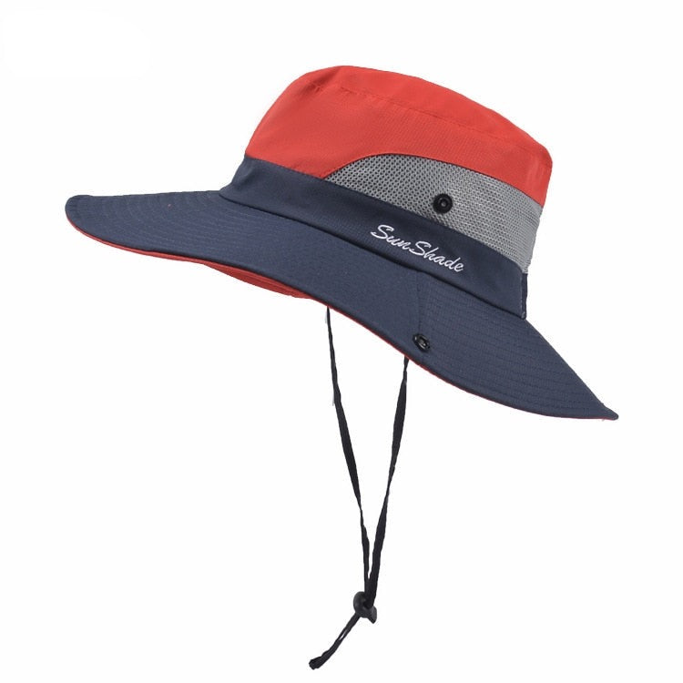 Chapeau anti-uv pliable