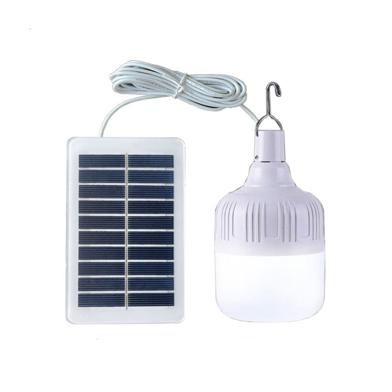 Ampoule LED avec panneau solaire