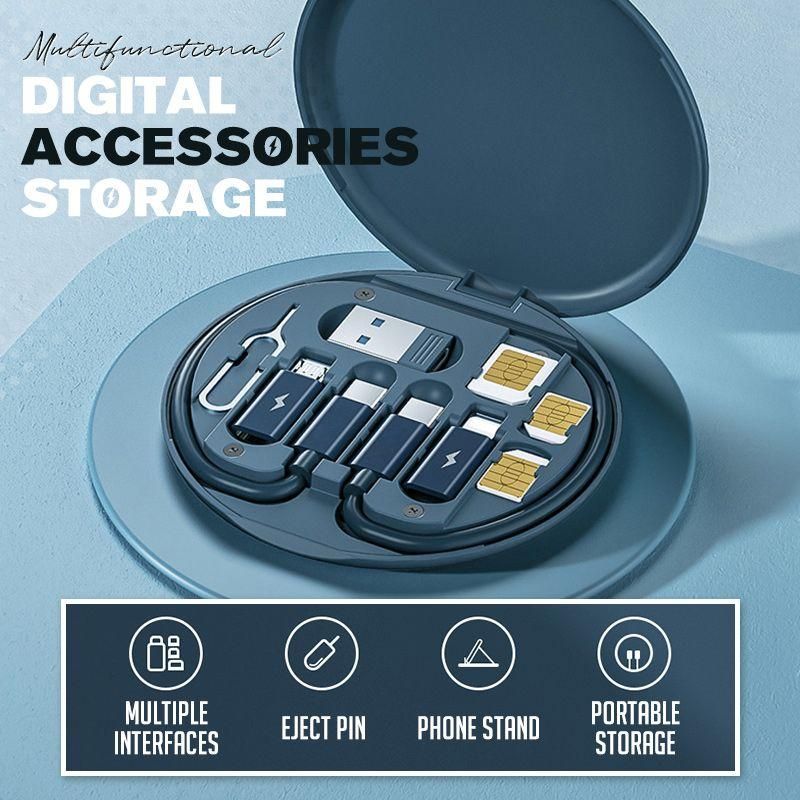 Boîte d'accessoires multifonctions pour téléphone 9 en 1