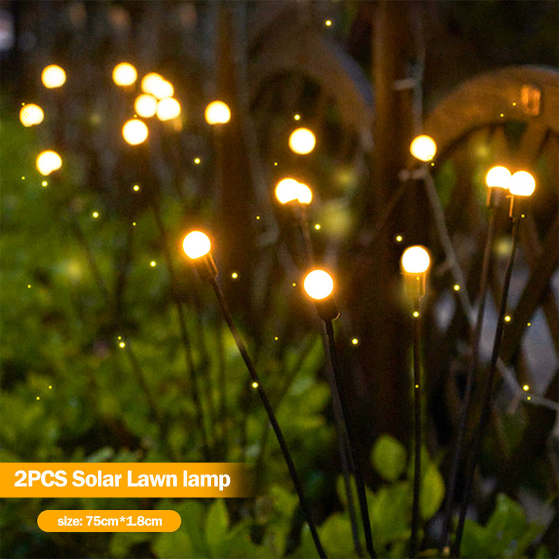 Lumières lucioles à énergie solaire