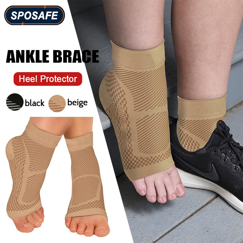 2x Paire de Chaussettes de compression - Soulagement des douleurs anti-fatigue