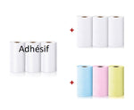 Mini Imprimante thermique sans fil + 10 Rouleaux OFFERTS