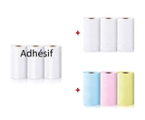 Mini Imprimante thermique sans fil + 10 Rouleaux OFFERTS