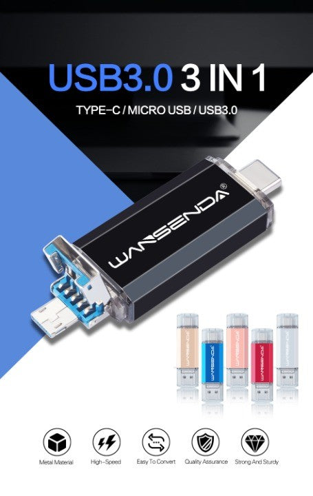 Clé USB multifonction 64Gb