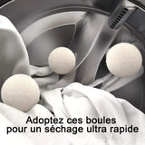3X Boules de séchage rapide
