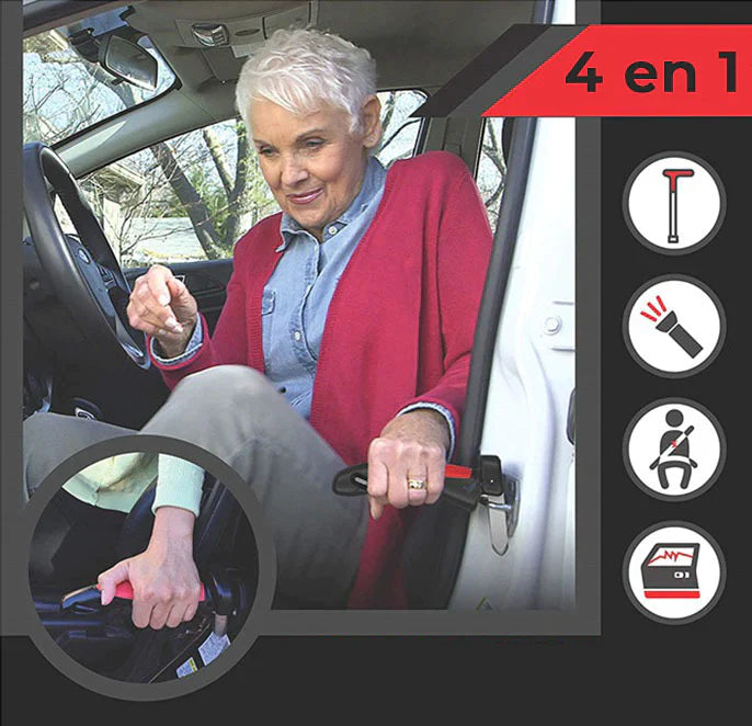 Poignée multifonctionnelle sortie facile pour voiture