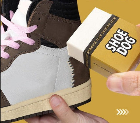 Gomme nettoyage des chaussures